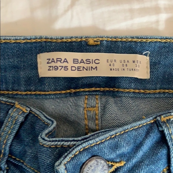 Zara // jeans with side stripes - Picture 3 of 8